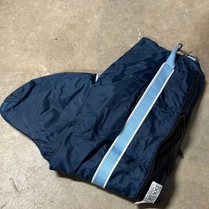 Dover Saddlery Navy tall boot Bag